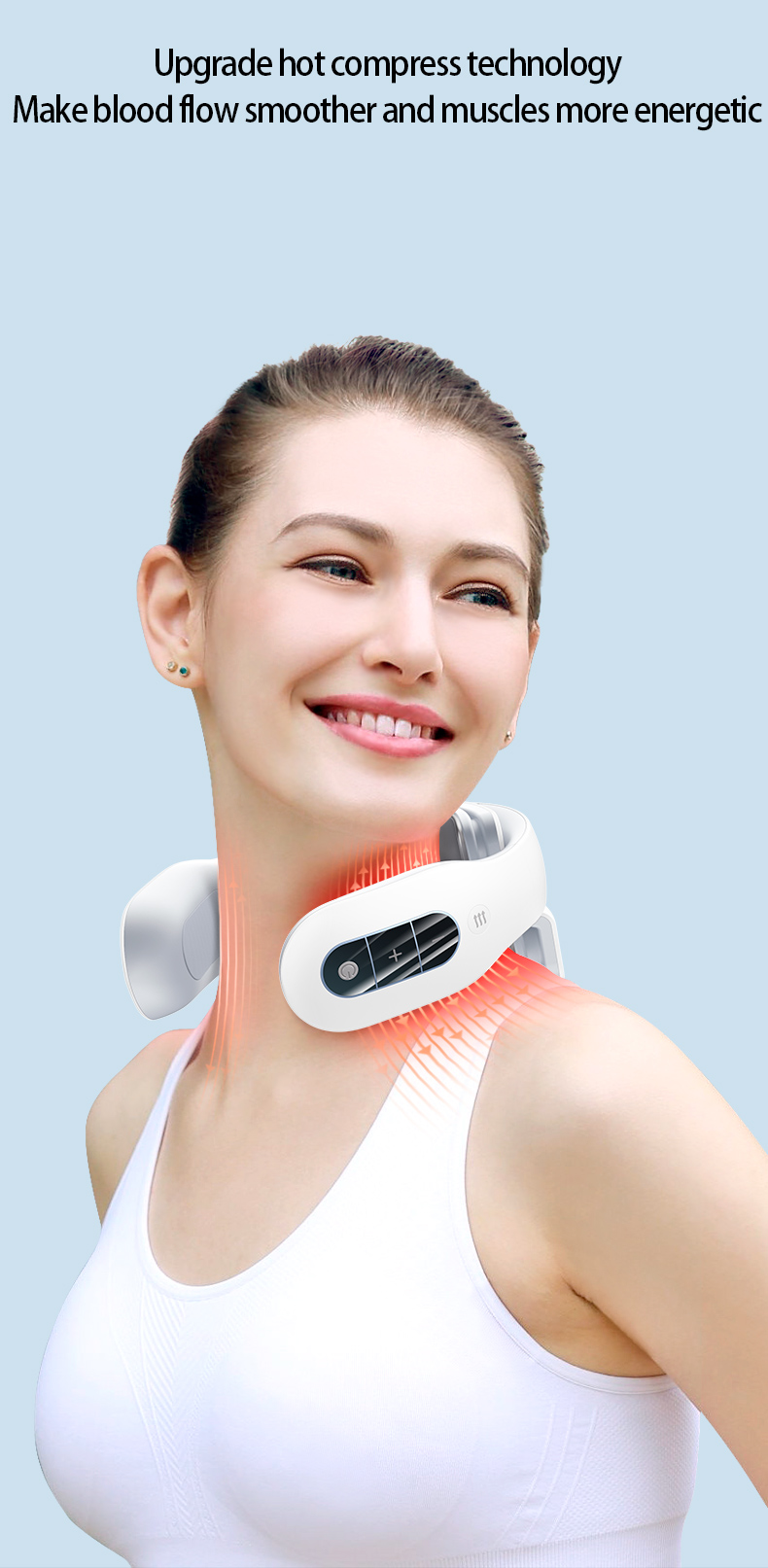 neck massager neck and shoulder massage electric neck massager shiatsu neck massager ems neck massager portable neck massager